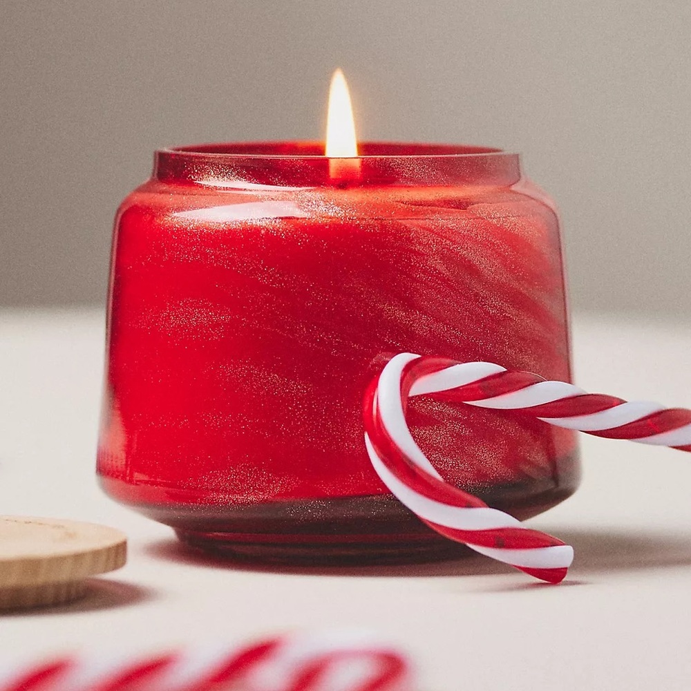 NWT Anthropologie The Gather Candle XS - Peppermint Stick